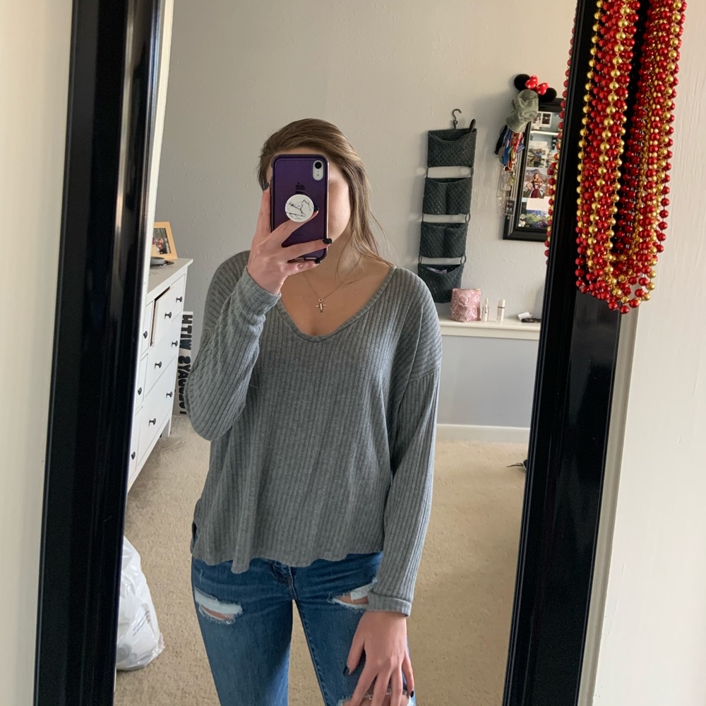 American Eagle Soft and Sexy Rib Shirt